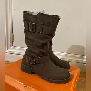 Rocket Dog dark brown boots -8.5